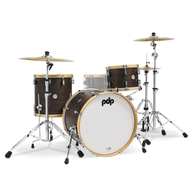pdp-concept-classic-series-3-piece-maple-shell-pack-walnut-w-natural-hoops-pdcc2213wn PDP Concept Classic Series 3-Piece Maple Shell Pack, Walnut w/Natural Hoops (PDCC2213WN)