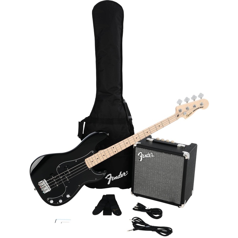 squier-0372981006-affinity-series-precision-pack-bass-guitar-black-includes-soft-gig-bag Squier 0372981006 Affinity Series Precision Pack Bass Guitar Black Includes Soft Gig Bag
