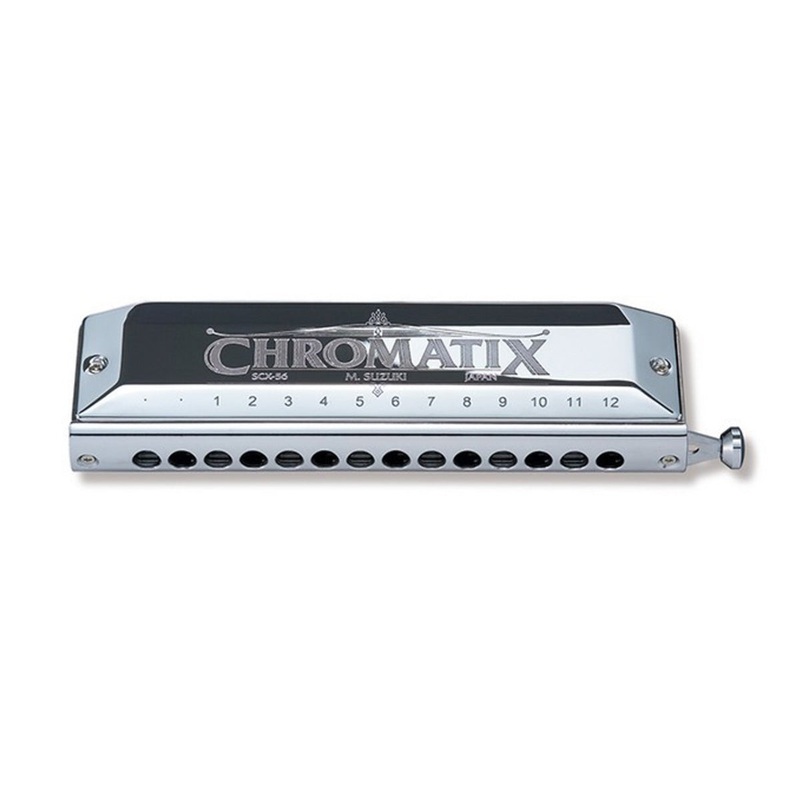 suzuki-chromatix-14-hole-chromatic-harmonica-c-scx-56c Suzuki CHROMATIX 14-hole chromatic harmonica - C (SCX-56C)