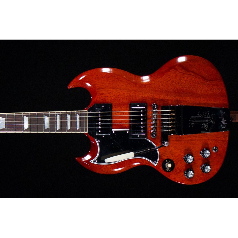 epiphone-1964-sg-reissue-with-maestro-vibrolla-left-hand-guitar Epiphone 1964 SG Reissue with Maestro Vibrolla left hand guitar