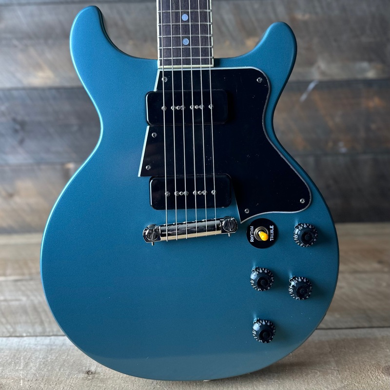 epiphone-inspired-by-gibson-custom-1960-les-paul-special-dc-rare-pelham-blue-24121524054 Epiphone Inspired By Gibson Custom 1960 Les Paul Special DC - RARE!* Pelham Blue 24121524054