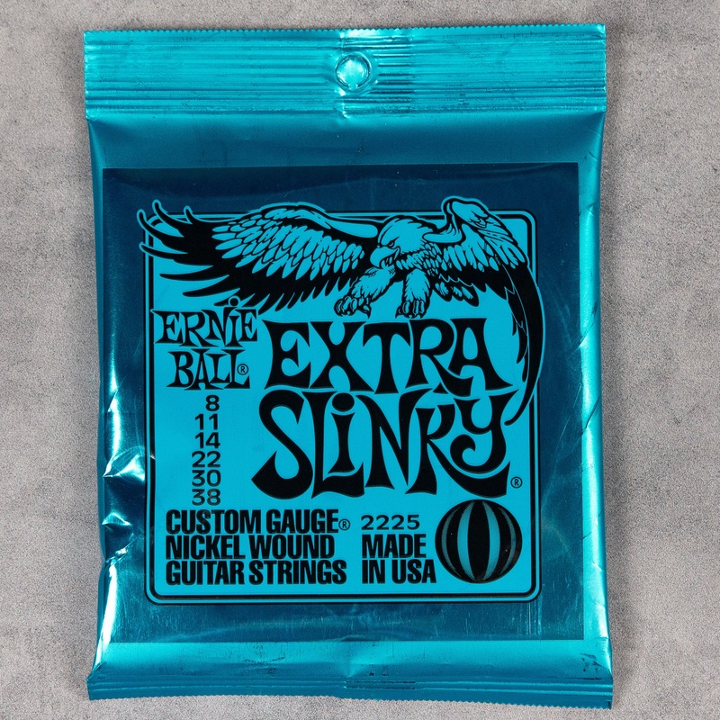 ernie-ball-extra-slinky-nickel-wound-electric-guitar-strings-8-38 Ernie Ball Extra Slinky Nickel Wound Electric Guitar Strings, 8-38