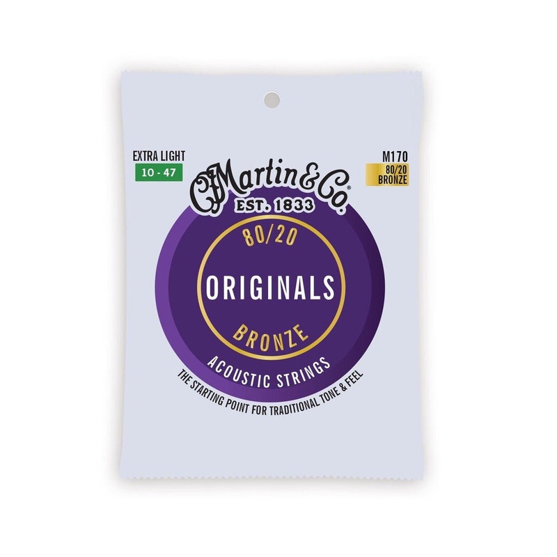 martin-original-acoustic-80-20-bronze-guitar-strings Martin Original Acoustic 80/20 Bronze Guitar Strings