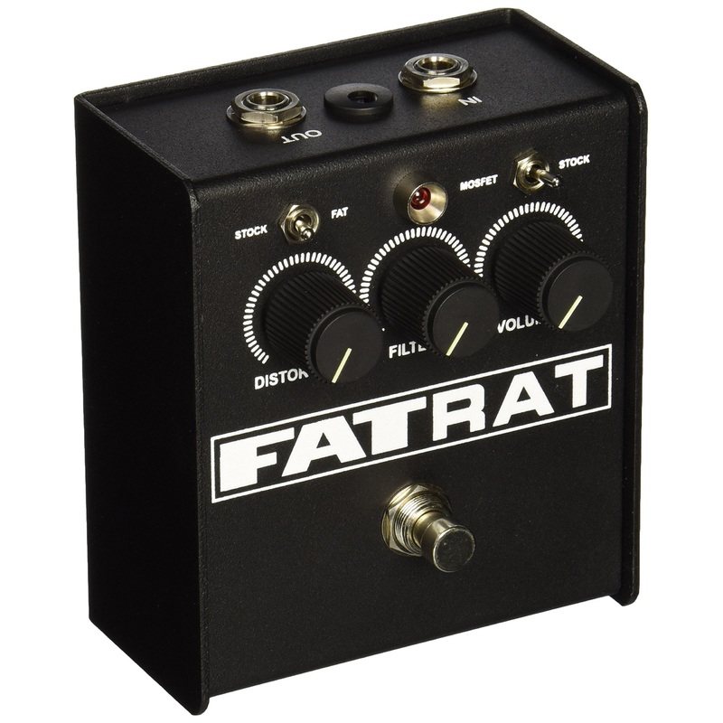 pro-co-sound-fatrat-distortion-pedal-with-selectable-mosfet-clipping-and-thick-boost-distortion Pro Co Sound FATRAT Distortion Pedal with Selectable MOSFET Clipping and Thick Boost Distortion