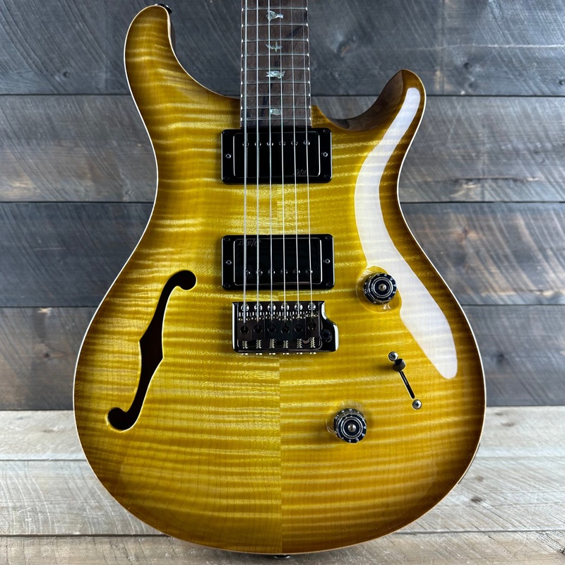 prs-wood-library-custom-24-semi-hollow-flame-maple-10-top-58-15-lt-pickups-livingston-lemondrop-386416 PRS Wood Library Custom 24 Semi-Hollow Flame Maple 10 Top 58/15 LT Pickups- Livingston Lemondrop 386416