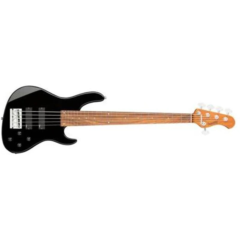 sadowsky-metroexpress-24ms5-5-string-modern-bass-solid-black-high-polish-w-morado-fingerboard Sadowsky MetroExpress 24MS5 5-String Modern Bass - Solid Black High Polish w/ Morado Fingerboard