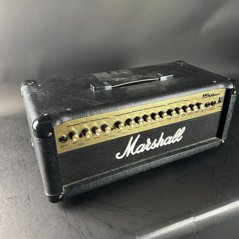 used-marshall-mg100hdfx-head-tsu22381 Used Marshall MG100HDFX Head TSU22381