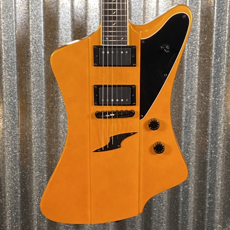 westcreek-guitars-mirage-t-bird-style-dual-humbucker-guitar-gold-0077-used Westcreek Guitars Mirage T Bird Style Dual Humbucker Guitar Gold #0077 Used