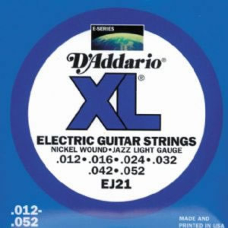 d-addario-ej21-jazz-12-52-electric-guitar-string-set D'Addario EJ21 Jazz 12-52 Electric Guitar String Set