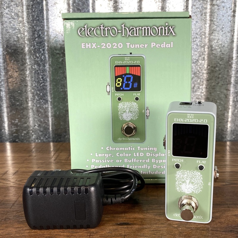 electro-harmonix-ehx-2020-2-0-guitar-bass-tuner-effect-pedal Electro-Harmonix EHX-2020-2.0 Guitar Bass Tuner Effect Pedal