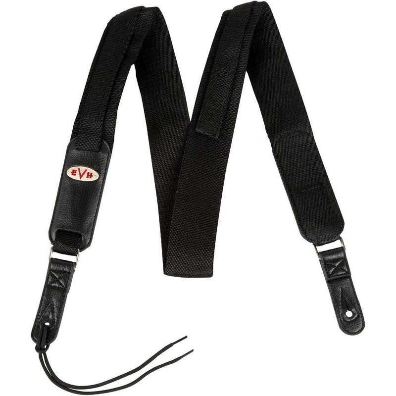 evh-56-nylon-guitar-strap-black-220-667-006 EVH 56" Nylon Guitar Strap - Black (220-667-006)