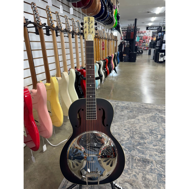 gretsch-g9220-bobtail-round-neck-acoustic-electric-2-color-sunburst-b-stock Gretsch G9220 Bobtail Round-Neck Acoustic Electric - 2-Color Sunburst - B Stock