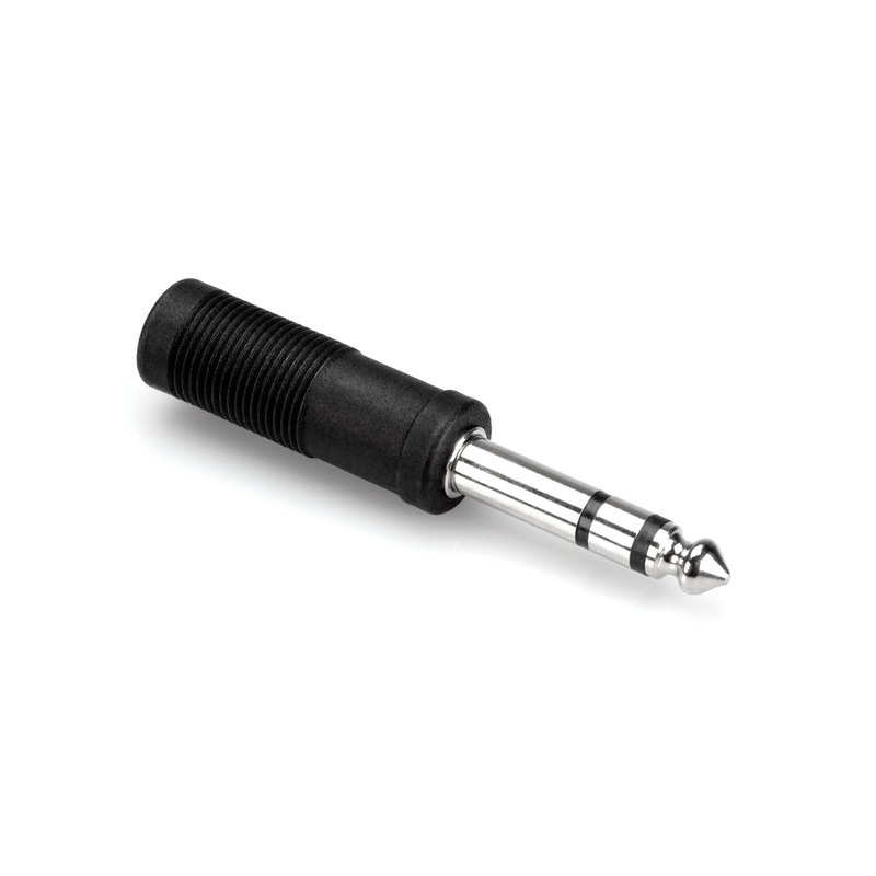 hosa-adapter-1-4-in-ts-to-1-4-in-trs Hosa Adapter 1/4 in TS to 1/4 in TRS
