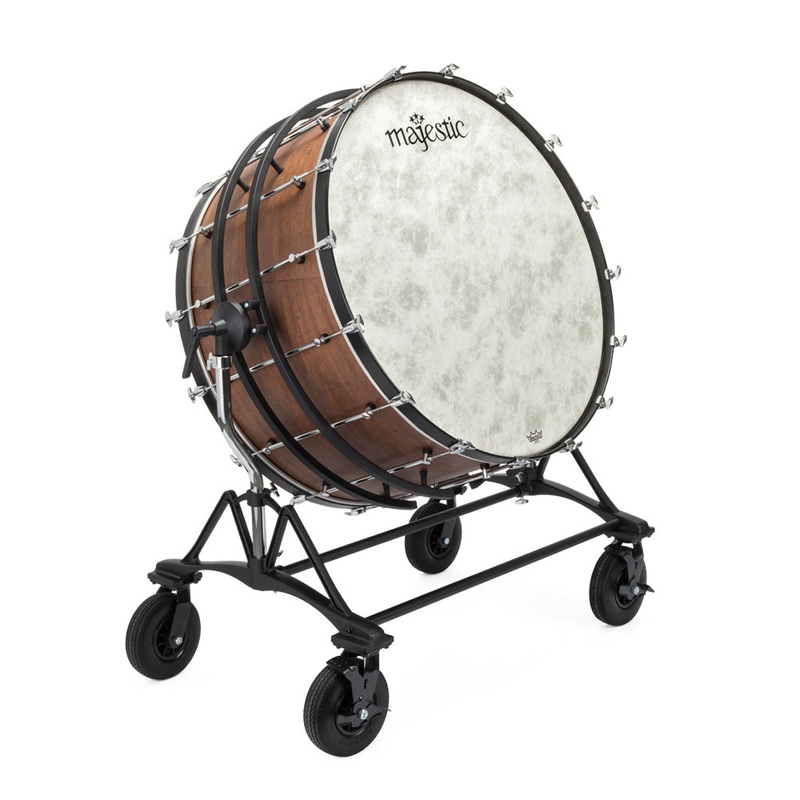 majestic-prophonic-concert-bass-drum-with-field-stand-40-x22-mfpb4022 Majestic Prophonic concert bass drum with field stand - 40"x22" (MFPB4022)
