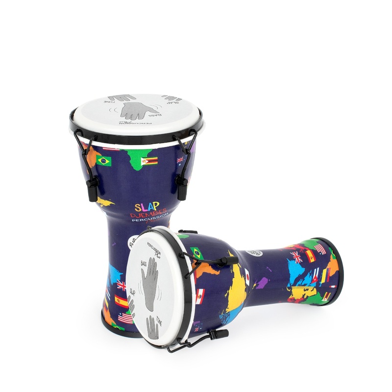 percussion-plus-world-slap-djembe-mechanically-tuned-8-inch-pp6961 Percussion Plus World Slap Djembe mechanically tuned - 8 inch (PP6961)
