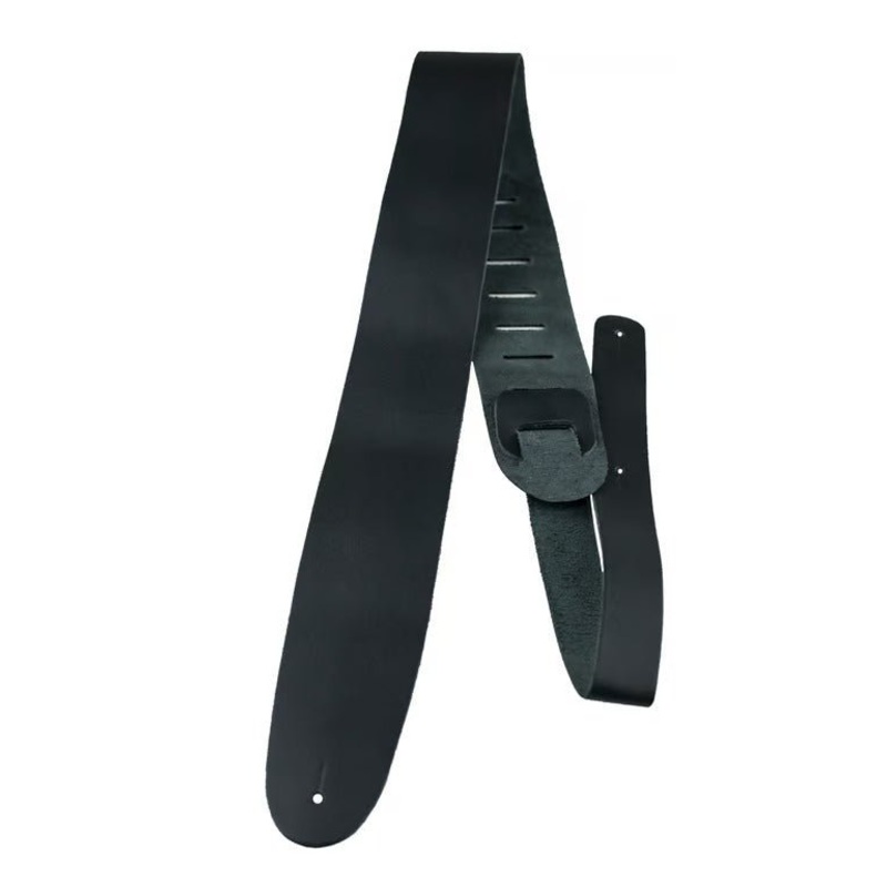 roksak-2-5-black-leather-guitar-strap-durable-and-stylish Roksak 2.5" Black Leather Guitar Strap Durable and Stylish