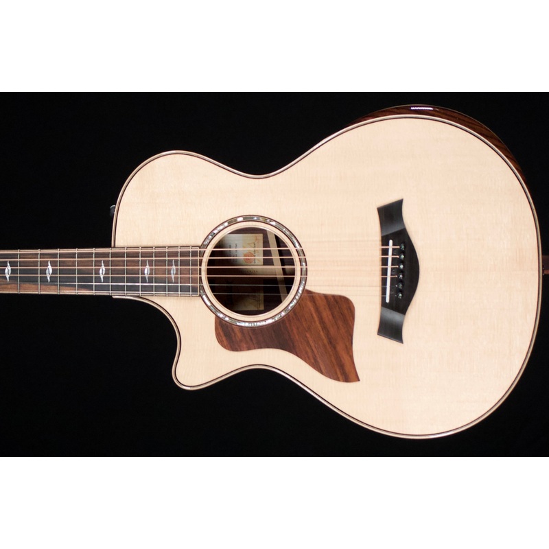 taylor-812ce-12-fret-slot-head-left-handed Taylor 812ce 12 fret slot head Left Handed