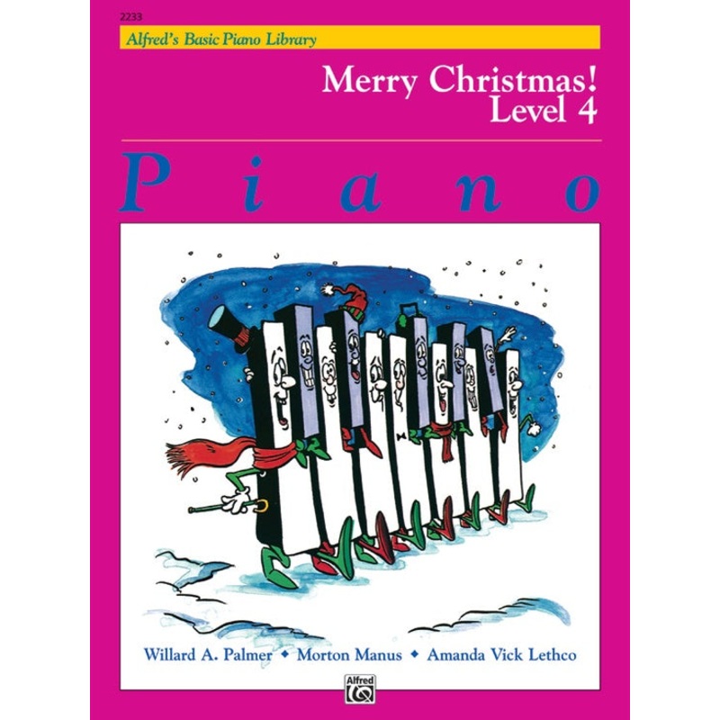 alfred-s-2233-basic-piano-merry-christmas-4-method-series Alfred's 2233 Basic Piano-Merry Christmas #4 Method Series