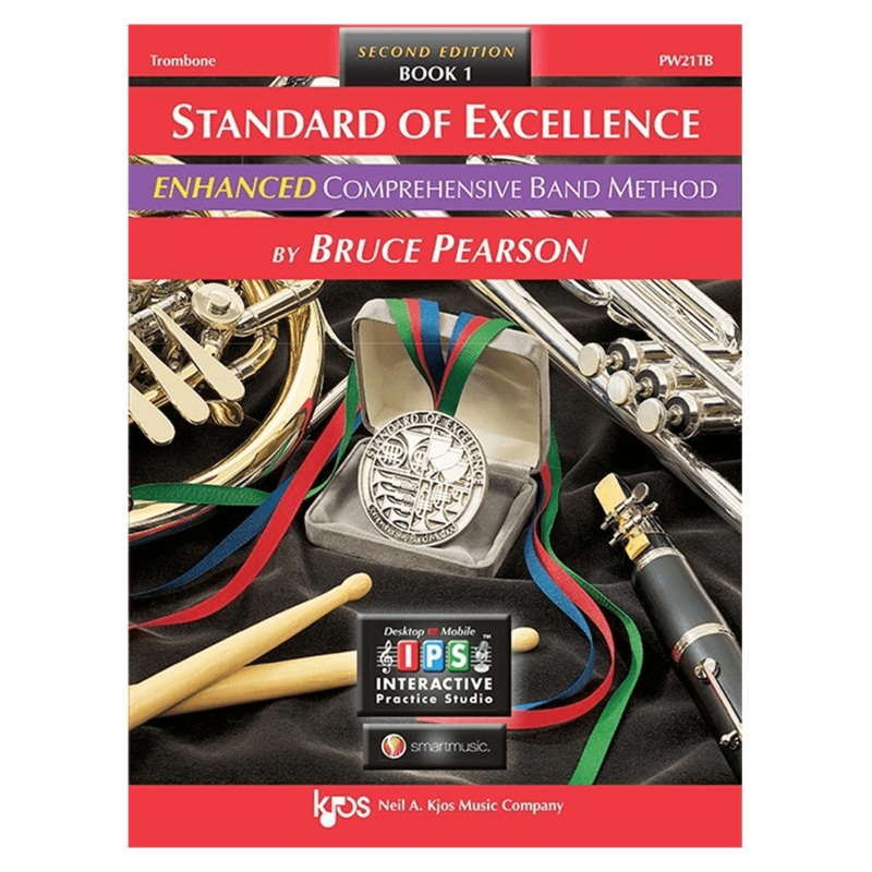 kjos-standard-of-excellence-enhanced-book-1-trombone-pw21tb Kjos Standard of Excellence ENHANCED Book 1 - Trombone PW21TB