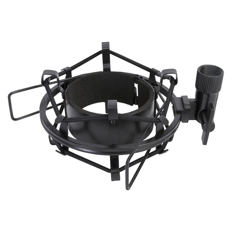 on-stage-studio-microphone-shock-mount-55-60mm-mics On-Stage Studio Microphone Shock Mount ~ 55-60mm Mics