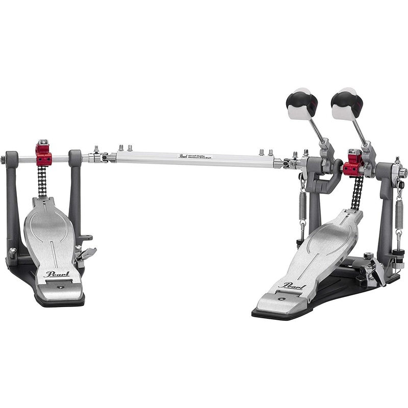 pearl-eliminator-solo-red-cam-double-bass-drum-bass-drum-pedal-red-p1032r-red-cam Pearl Eliminator Solo Red Cam Double Bass Drum Bass Drum Pedal - Red (P1032R) Red Cam