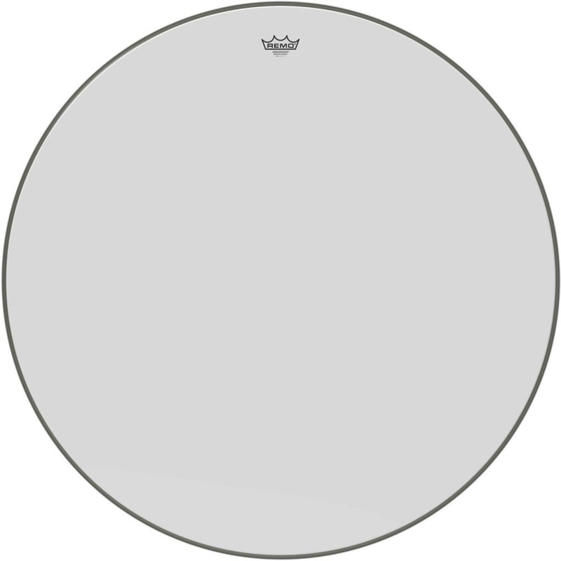 remo-36-ambassador-smooth-white-bass-drum-head-br-1236-00 Remo 36" Ambassador Smooth White Bass Drum Head BR-1236-00