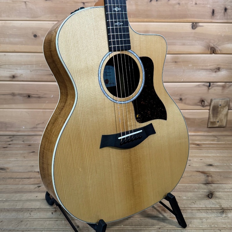 taylor-214ce-k-dlx-acoustic-guitar-used-natural Taylor 214ce-K DLX Acoustic Guitar USED - Natural
