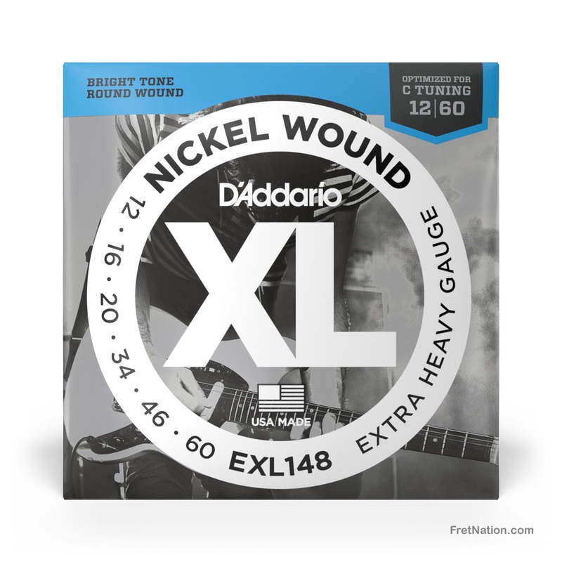 d-addario-xl-nickel-electric-guitar-string-set-6-string-12-60-extra-heavy-exl148 D'Addario XL Nickel Electric Guitar String Set - 6-String 12-60 Extra Heavy EXL148