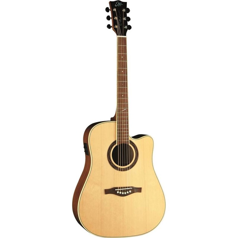 eko-one-d150ce-electro-acoustic-dreadnought-natural EKO One D150CE Electro-Acoustic Dreadnought, Natural