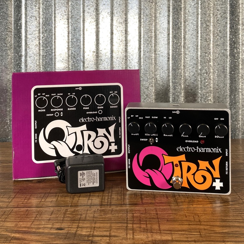 electro-harmonix-ehx-q-tron-envelope-filter-with-effects-loop-guitar-pedal Electro-Harmonix EHX Q-Tron + Envelope Filter with Effects Loop Guitar Pedal