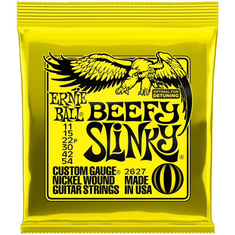 ernie-ball-beefy-slinky-nickel-electric-2627-011-054 Ernie Ball Beefy Slinky Nickel Electric 2627 .011-.054