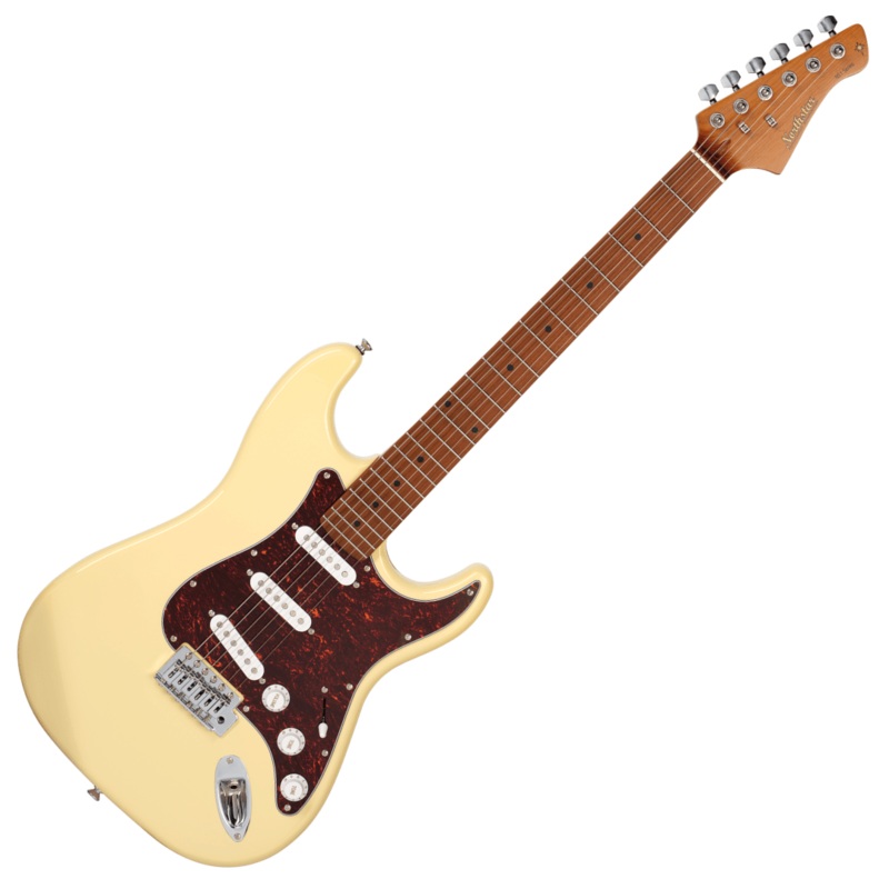 northstar-ns1vw-electric-guitar-vintage-white-gloss-ns1vw-classic-double-cutaway-with-ceramic-pickups Northstar NS1VW Electric Guitar Vintage White Gloss (NS1VW) | Classic Double Cutaway with Ceramic Pickups