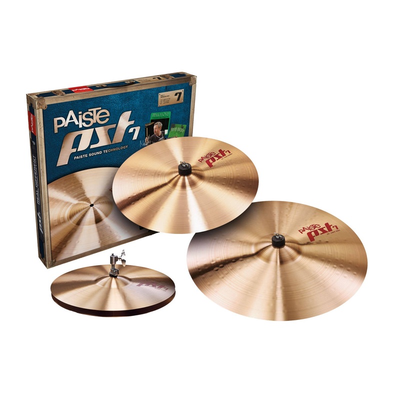 paiste-pst7-light-session-bonus-set-with-16-thin-crash Paiste PST7 Light / Session Bonus set with 16" Thin crash