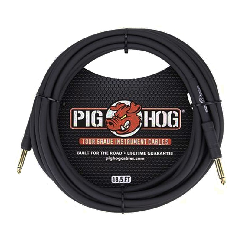 pig-hog-ph186-18-6-tour-grade-1-4-instrument-cable Pig Hog PH186 - 18.6" Tour Grade 1/4" Instrument Cable