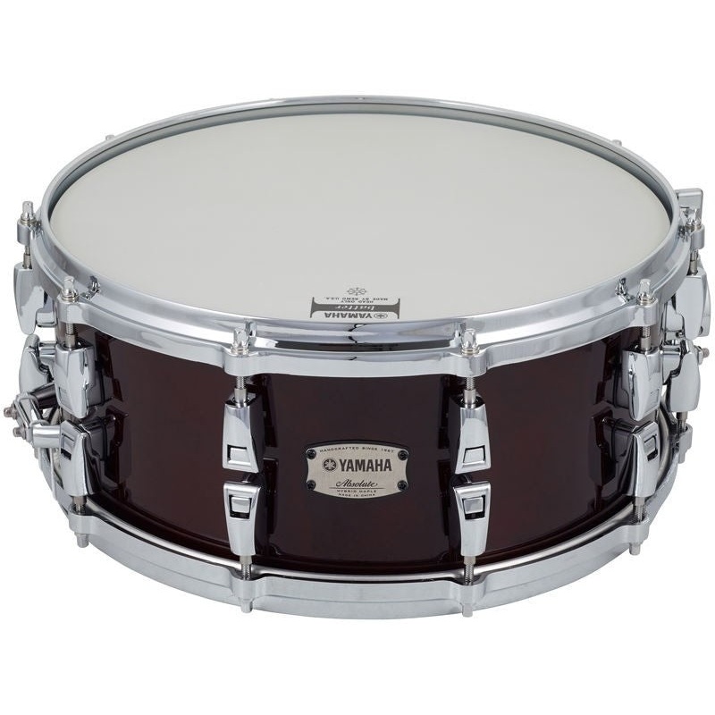 yamaha-absolute-hybrid-maple-14x6-snare-drum-classic-walnut Yamaha Absolute Hybrid Maple 14x6" Snare Drum Classic Walnut