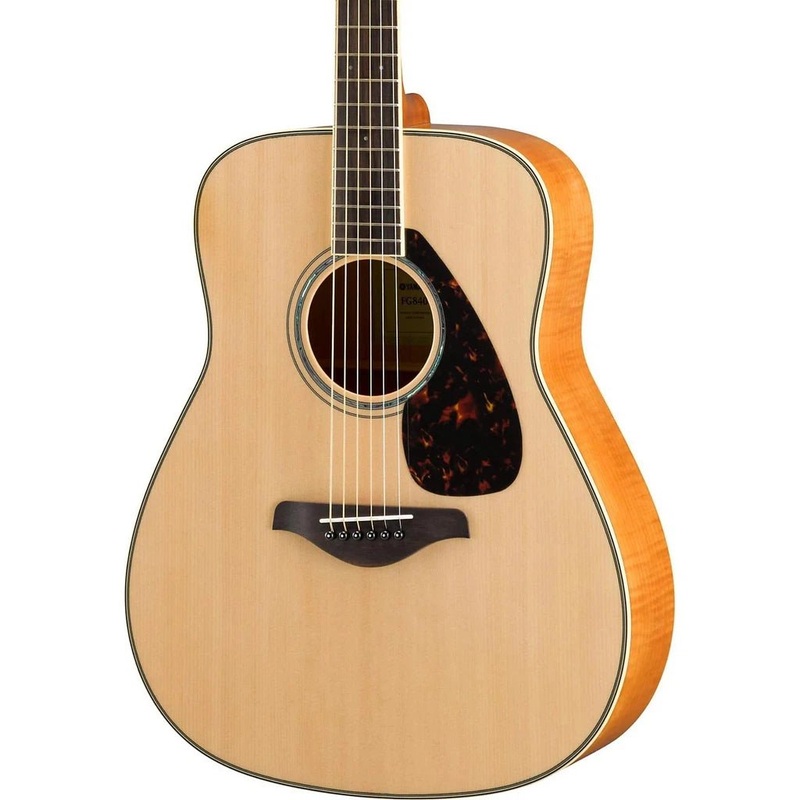 yamaha-fg840-dreadnought-acoustic-guitar-natural Yamaha FG840 Dreadnought Acoustic Guitar - Natural