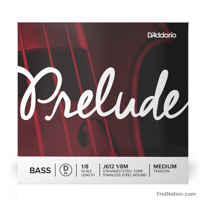 d-addario-prelude-single-1-8-scale-double-bass-d-string-j612-1-8m-medium D'Addario Prelude Single 1/8 Scale Double Bass D String - J612 1/8M Medium