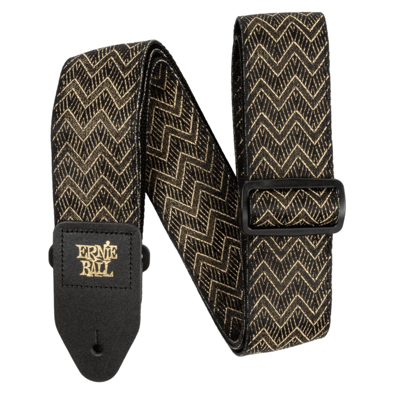 ernie-ball-5626-classic-jacquard-guitar-strap-bass-strap-golden-waves Ernie Ball 5626 Classic Jacquard Guitar Strap/Bass Strap - Golden Waves