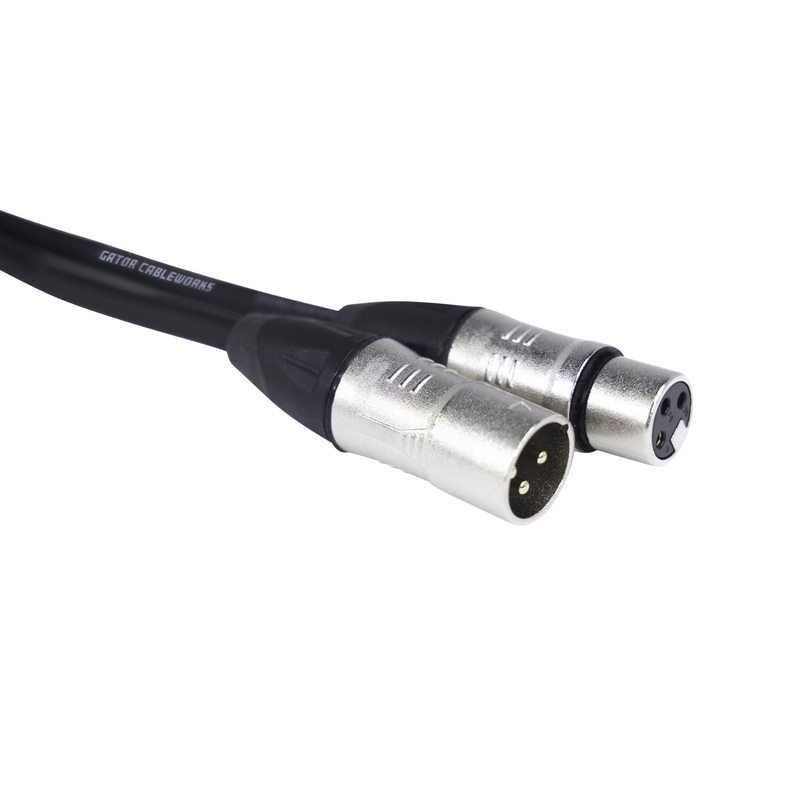 gator-cableworks-backline-series-30-foot-xlr-microphone-cable Gator Cableworks Backline Series 30 Foot XLR Microphone Cable