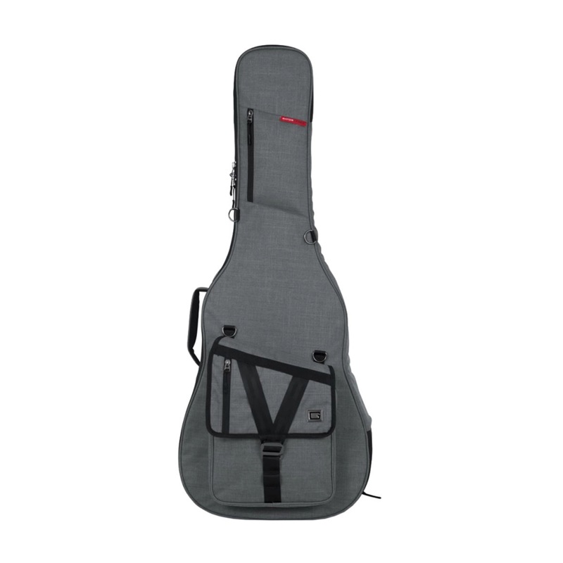 gator-transit-acoustic-guitar-bag-light-grey Gator Transit Acoustic Guitar Bag - Light Grey