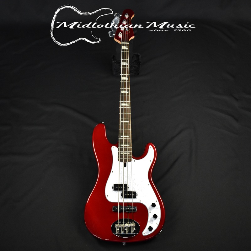 lakland-44-64-skyline-custom-pj-4-string-bass-candy-apple-red-limited-finish-210813708-w-free-gator-gig-bag Lakland 44-64 Skyline Custom PJ - 4-String Bass - Candy Apple Red Limited Finish (210813708) w/FREE GATOR GIG BAG