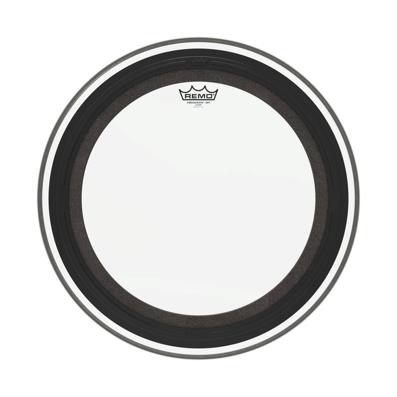 remo-22-ambassador-smt-clear-drumhead Remo 22" Ambassador SMT Clear Drumhead