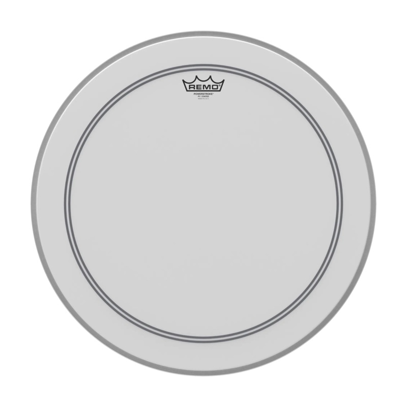 remo-powerstroke-p3-coated-bass-drumhead-20 Remo Powerstroke P3 Coated Bass Drumhead - 20"
