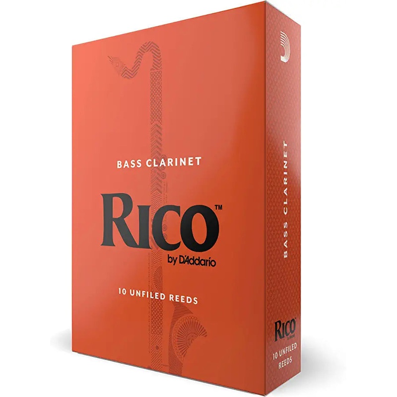 rico-bass-clarinet-reeds-2-5-10-pack Rico Bass Clarinet Reeds - 2.5 (10-Pack)