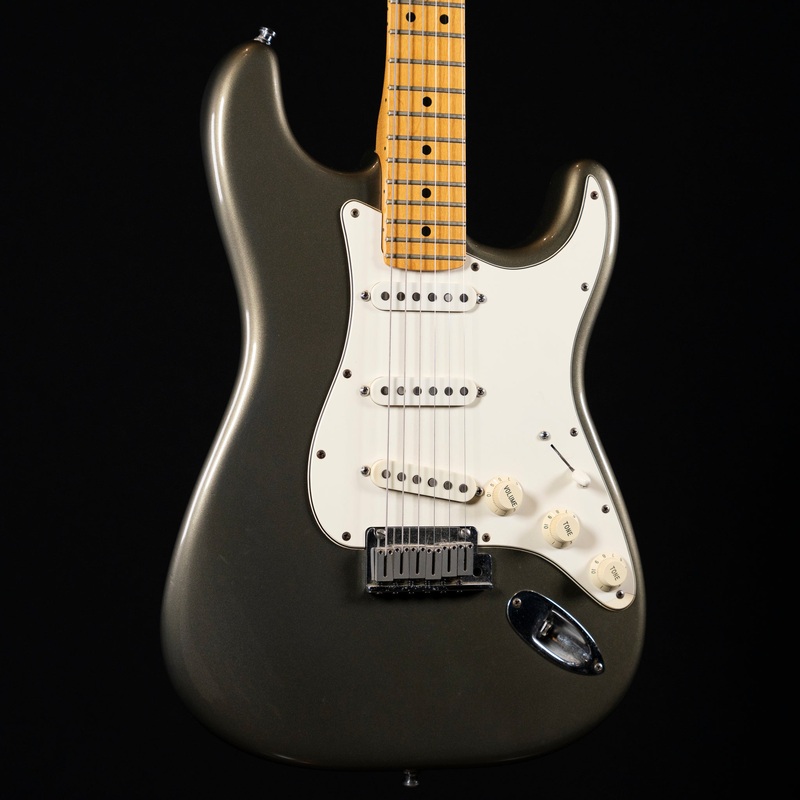 1987-fender-american-standard-stratocaster-electric-guitar-pewter 1987 Fender American Standard Stratocaster Electric Guitar - Pewter