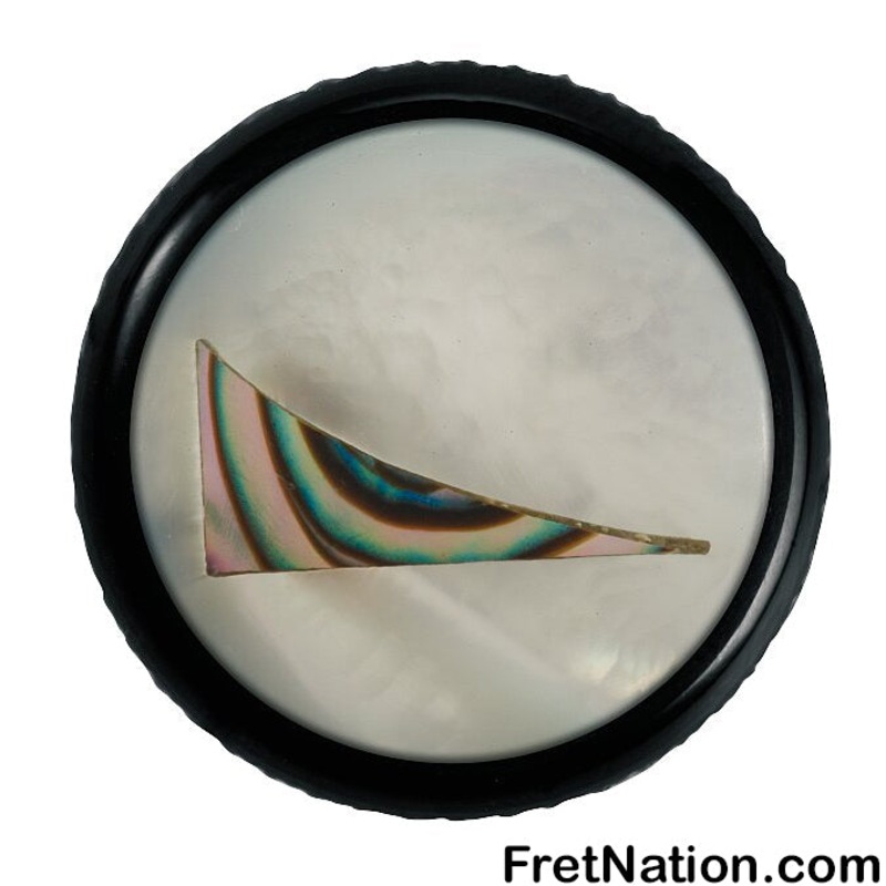 framus-warwick-potentiometer-dome-knob-sharkfin-inlay-black-sp-30415-bk-sharkfin Framus & Warwick - Potentiometer Dome Knob, Sharkfin, Inlay - Black - SP 30415 BK SHARKFIN