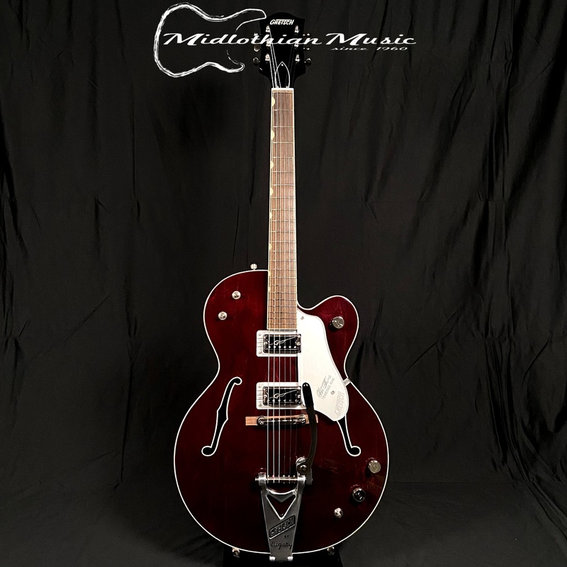 gretsch-g6119t-62-vintage-select-edition-62-tennessee-rose-hollow-body-w-bigsby-case-deep-cherry-stain-finish Gretsch G6119T-62 Vintage Select Edition - '62 Tennessee Rose - Hollow Body w/Bigsby & Case - Deep Cherry Stain Finish