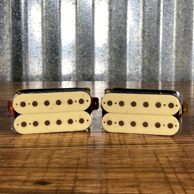 guitar-project-parts-humbucker-pickup-set-cream Guitar Project Parts Humbucker Pickup Set Cream