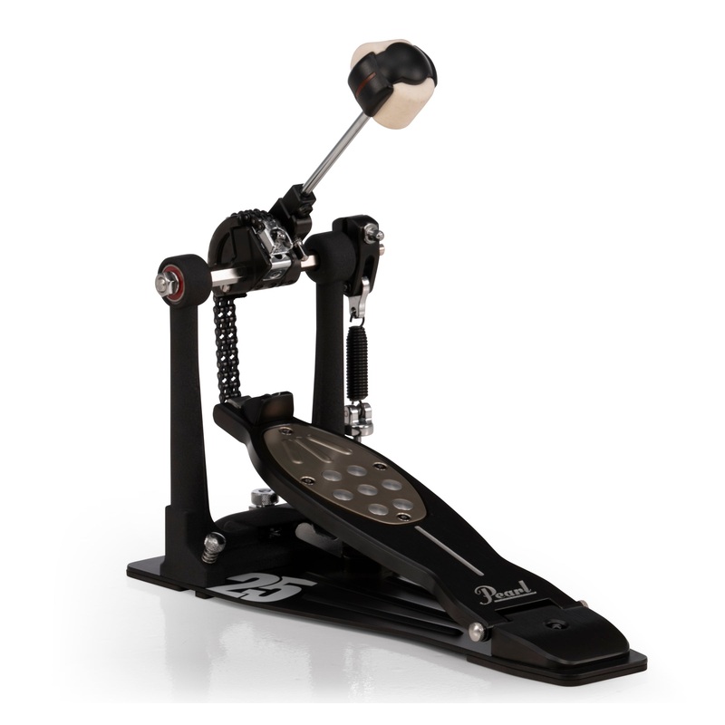 pearl-p2050c-b-eliminator-limited-edition-25th-anniversary-single-bass-drum-pedal-black-finish Pearl P2050C/B Eliminator Limited Edition 25th Anniversary Single Bass Drum Pedal, Black Finish