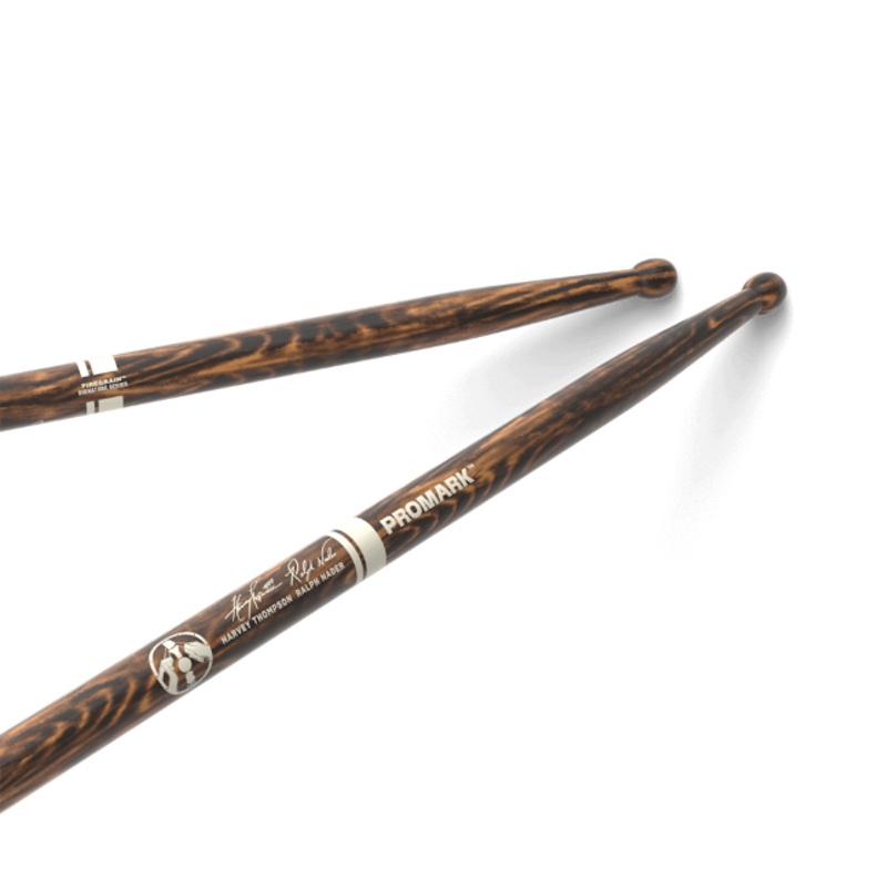 promark-byos-firegrain-hickory-marching-drumstick-wood-tip ProMark BYOS FireGrain Hickory Marching Drumstick, Wood Tip